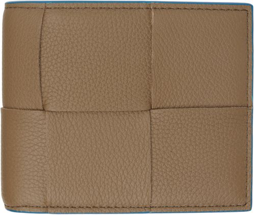 Bottega Veneta Brown Cassette Bi-Fold Wallet