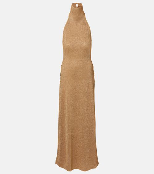 Oséree Lumière Ring turtleneck dress
