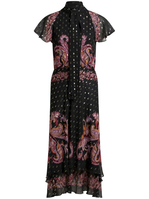 Silk dress - Black