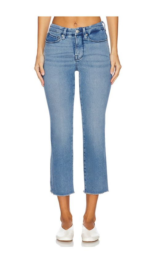 Good American GERADE GOOD PETITE in Denim-Medium. Größe 4. Also in 0, 00, 10, 14, 16, 2, 20