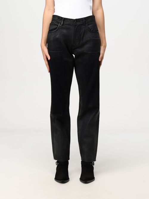 Jeans Woman color Black