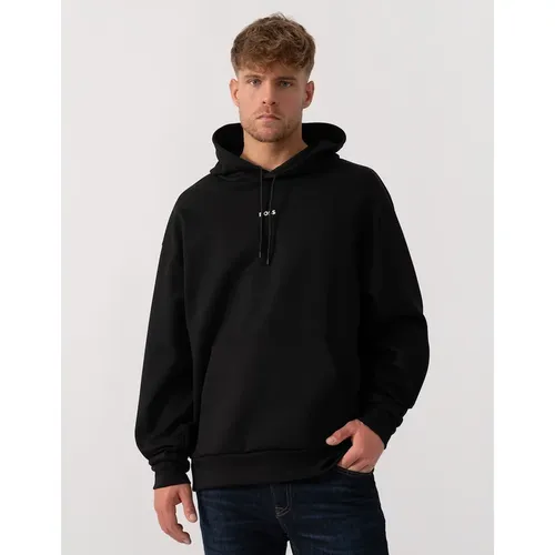 Men's BOSS Green Sly Zone Mens Pullover Hoodie - Black