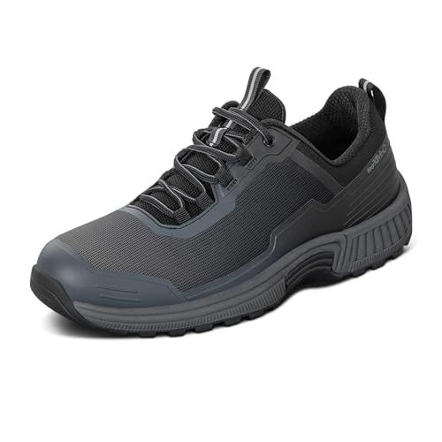 Orthofeet Women's Orthopedic Black Hiking Shoes Bristol