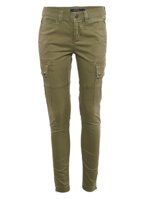 Cargo-pocket trousers - Green
