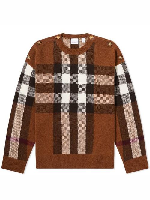 Vintage Check Sweater