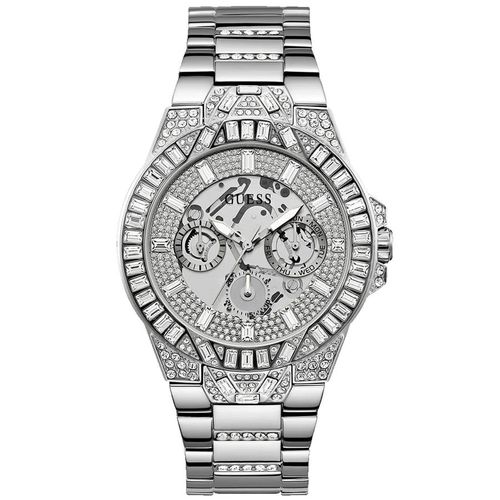 Trend Silver Tone Multi-Function Silver-tone Dial Mens Watch GW0516G1