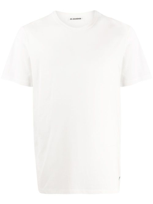 Logo embroidered T-shirt - White
