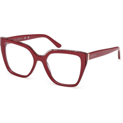 Guess by Marciano Mujer Guess by Marciano GM50042 071 Monturas ópticas Acetato Burdeos Cuadrada Norma