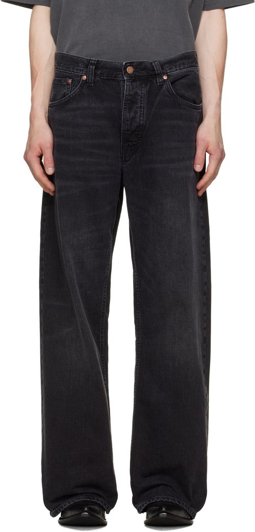 Black Loud Larry Jeans