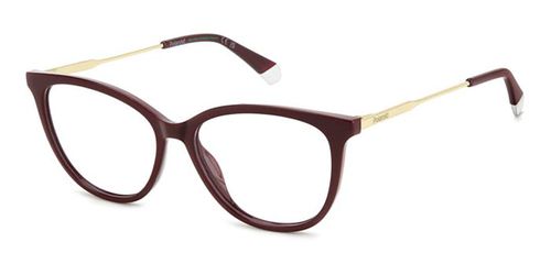 Polaroid PLD D564 LHF Women's Eyeglasses Burgundy Size 55 - Blue Light Block Available