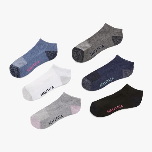 Womens Athletic Low Cut Socks, 6-Pack