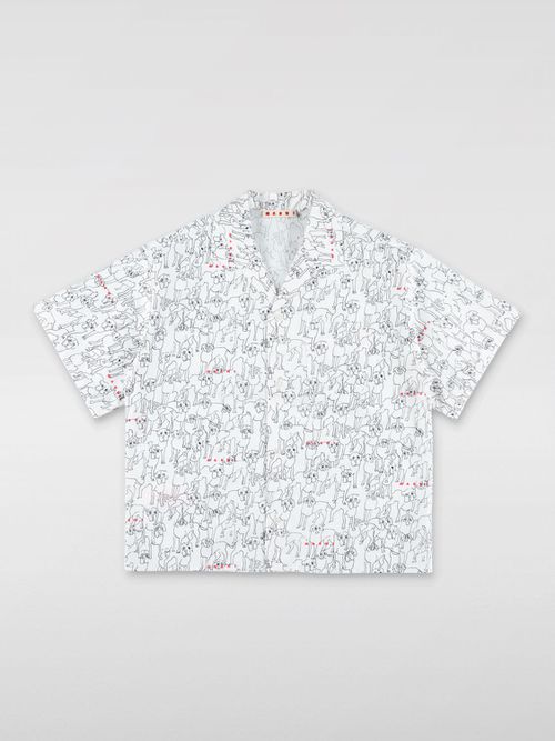 Shirt MARNI Kids color White