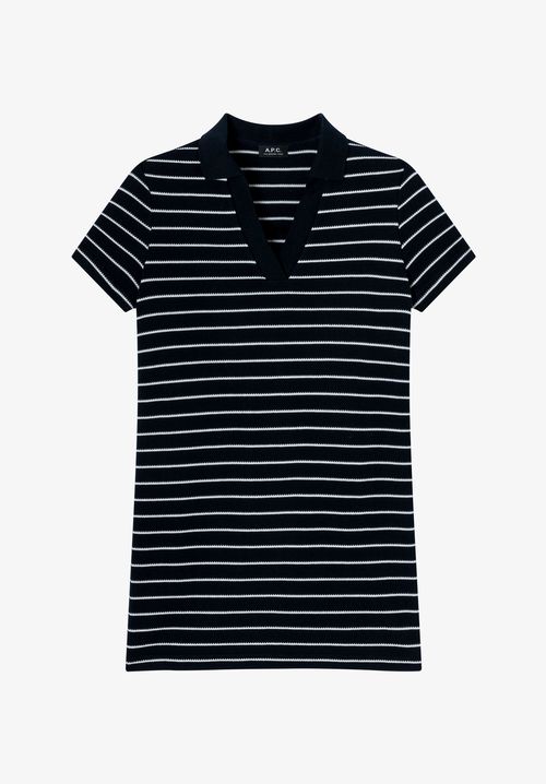 A. P.C. Women's Polo Dress Size: Extra Small in Dark navy blue