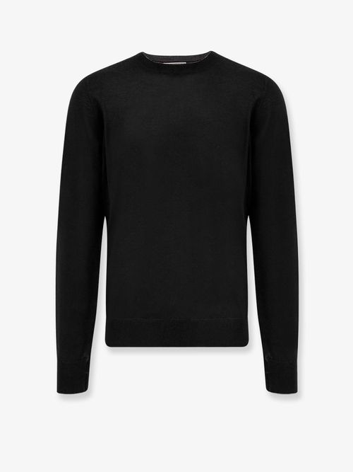 Cashmere Crew Neck Sweater — Black