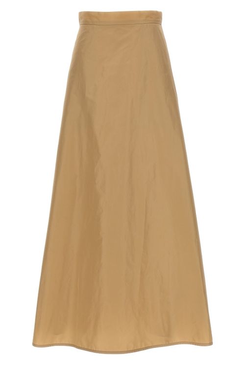 Long Flared Skirt