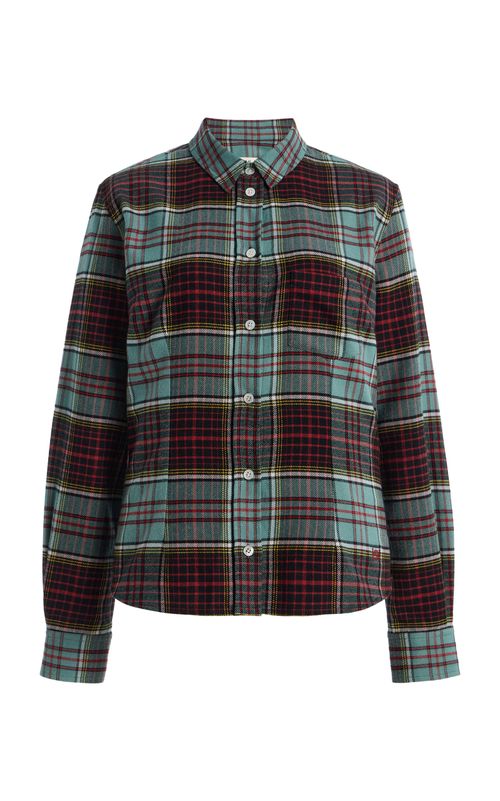 Kurt Plaid Cotton Shirt - Moda Operandi