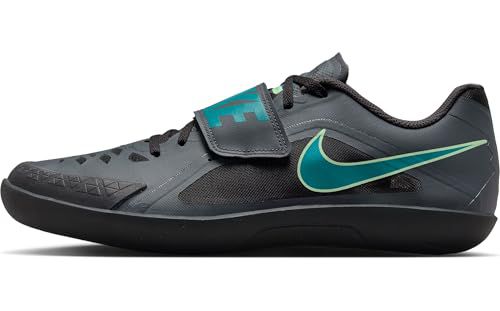 Nike Zoom Rival SD 2 Track & Field Throwing Shoes (FZ9665-001, Black/Electric Algae/Bright Spruce/Volt)