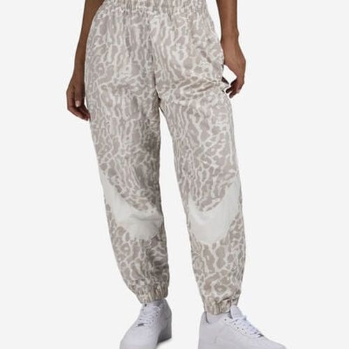Women's NSW Woven Printed Pants in Grey