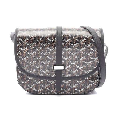 Belvedere PM Shoulder Bag PVC Canvas Leather