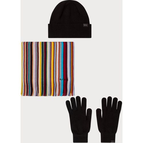 Paul Smith Hat Gloves and Scarf Gift Set