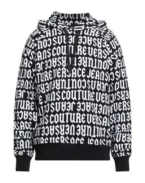Man Sweatshirt Black Size S Cotton, Elastane