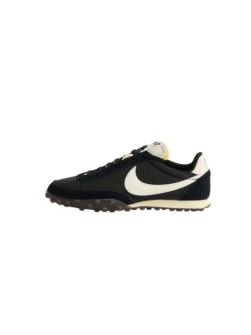Nike Sportswear Sneaker bassa 'Waffle Racer' nero / bianco naturale