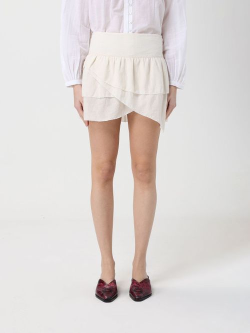 Skirt Woman color Beige