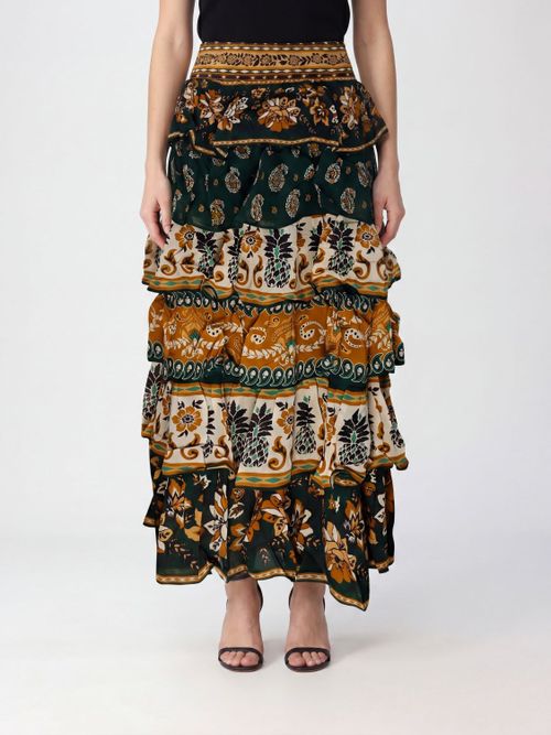 Skirt Woman color Green