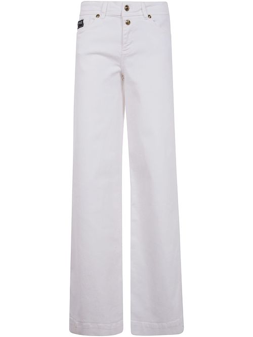 5 Pockets Bull Stretch Slim Wide Leg