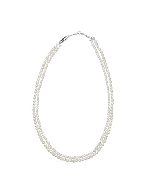 Céline Light & Natural Men's Brass and Glass Jewelry Accessory