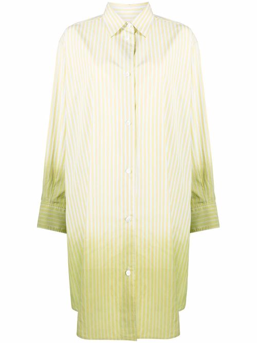 Gradient high-low hem shirt - Yellow