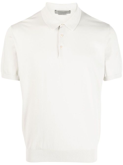 Cotton polo shirt - Neutrals