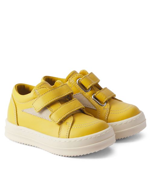 Rick Owens Kids Baby leather sneakers