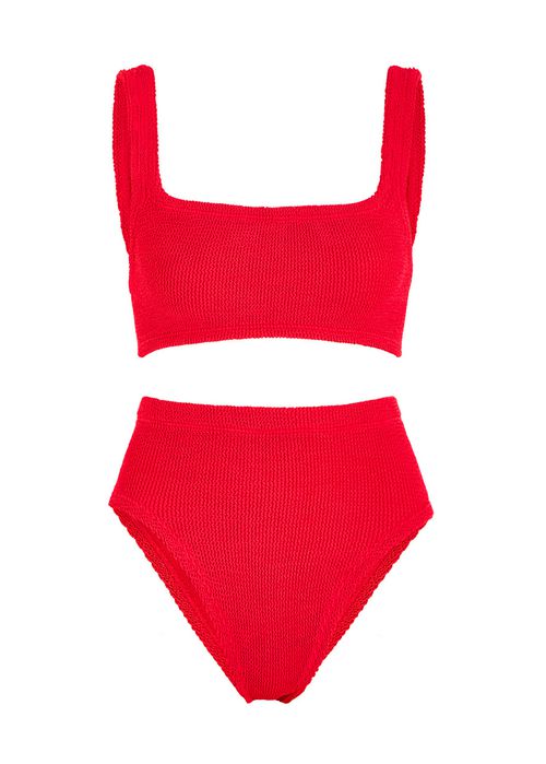 Hunza G Patricia Seersucker Bikini