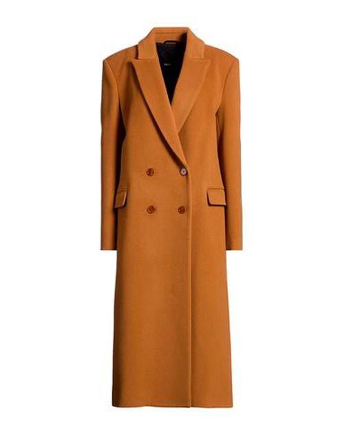 Woman Coat Mandarin Size 10 Wool, Polyamide