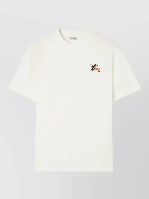 Burberry - seth crew neck short sleeve shirt