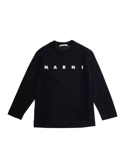 Logo-Embroidered T-Shirt — Black