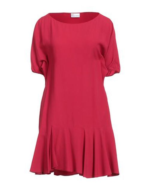 Woman Short dress Brick red