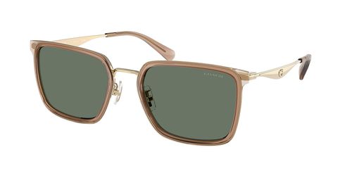 Coach HC7171 CW226 94563H Men's Sunglasses Brown Size 56
