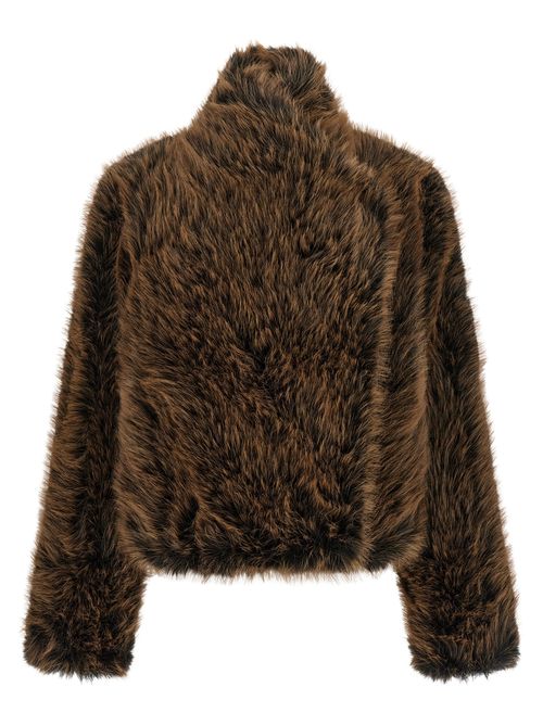 B&B Couture 'Susan First' Eco-Fur Coat