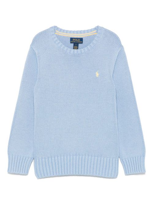 POLO RALPH LAUREN KIDS cotton jumper - Blue