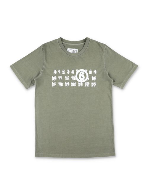 Girls Green Graphic T-Shirt