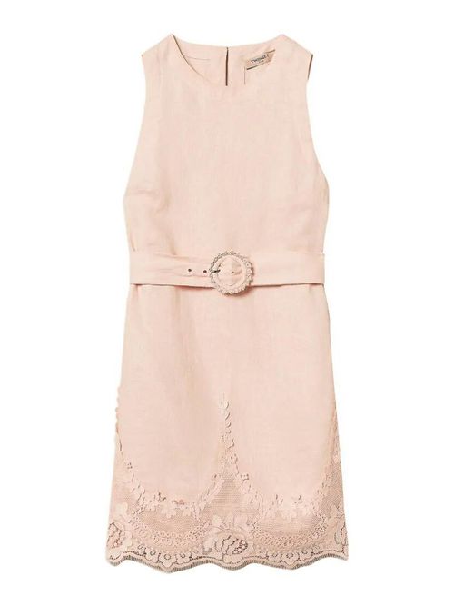 Mini Dress With Belt