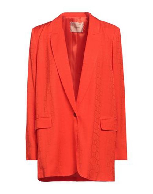 Woman Blazer Orange Size 2 Viscose