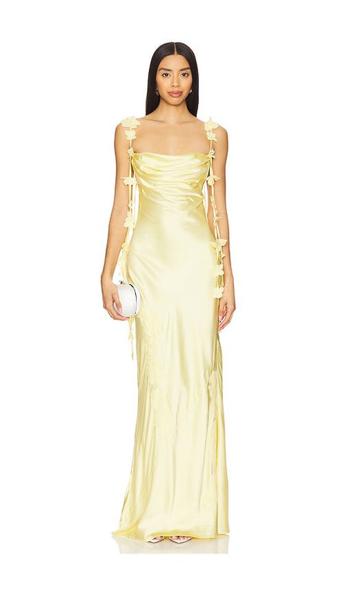 NBD Inaya Gown in Blush. L. Also in