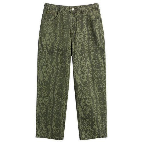 Men's Garage Denim Jeans in Lowland Camo
