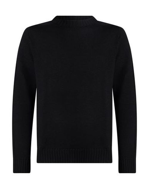 Man Sweater Black Size 36 Wool