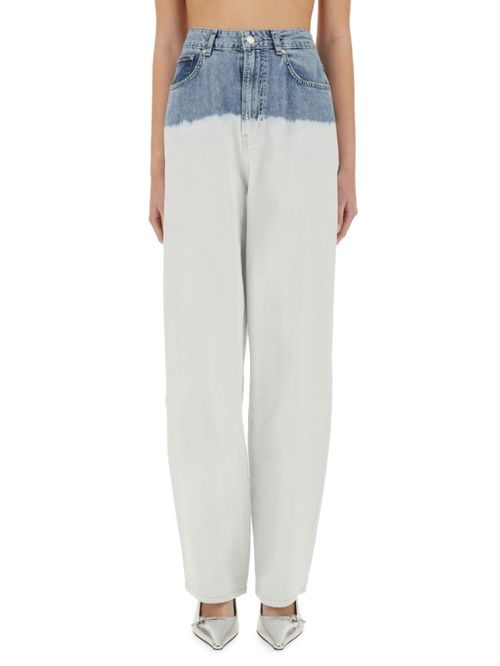 White Loose High Rise Jeans