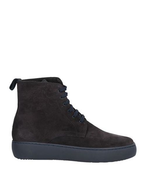 Man Ankle boots Navy Size 8 Leather