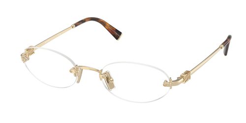 Miu Miu MU53WV Women's Glasses, Gold